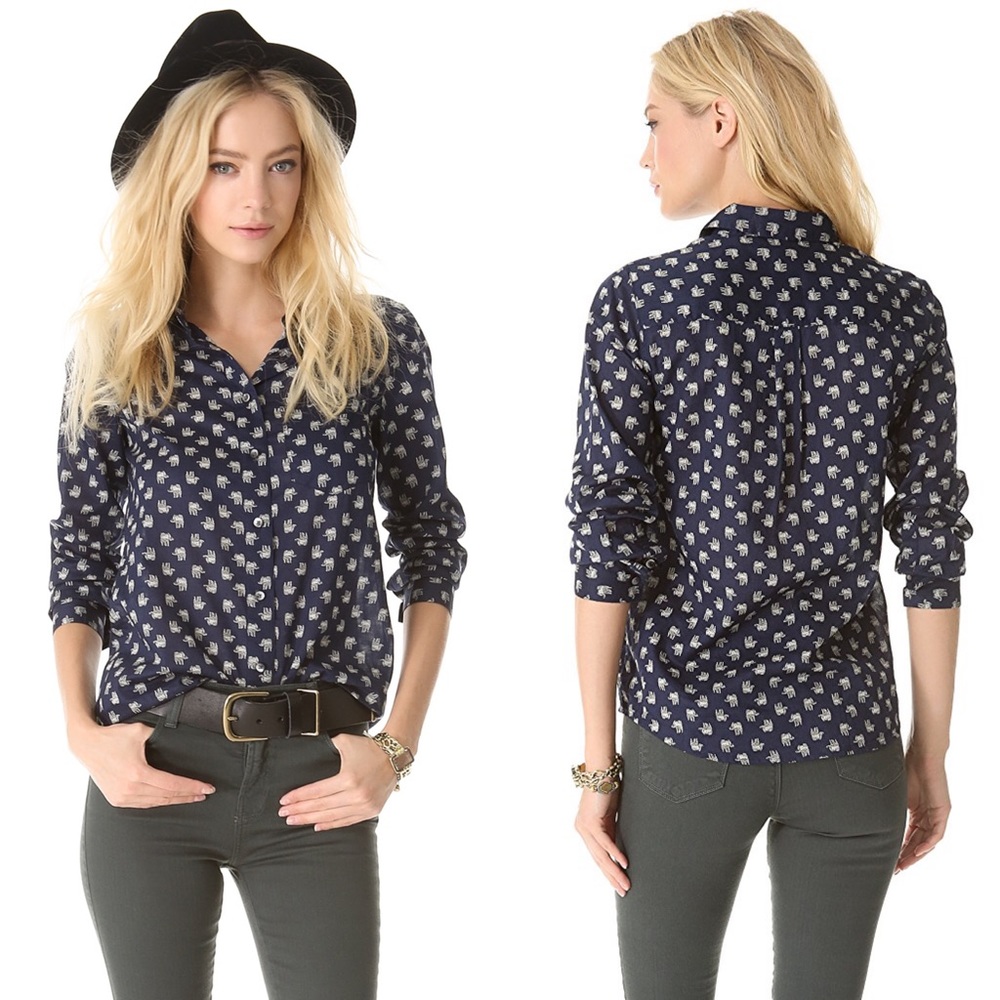 Madewell | Elephant Eden Printed Shirt